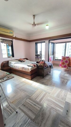 Bedroom in 3 BHK Apartment at SB Purushottam Towers, Prabhadevi – for Rent