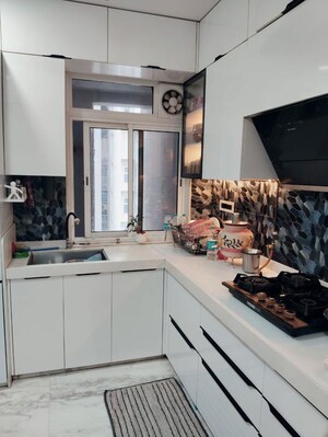 Kitchen in 3 BHK Apartment at Tata Serein, Pokhran Road No Two – for Sale