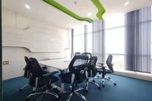 Team Area in  Office Space at Greenscape Cyber One, Vashi Sector 30a – for Rent