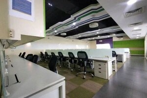 Team Area in  Office Space at Greenscape Cyber One, Vashi Sector 30a – for Rent