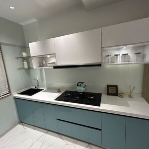 Kitchen in 2 BHK Apartment at Dosti Planet North, Shilphata – for Sale
