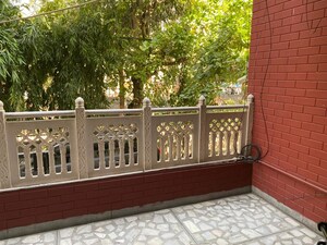 Balcony in 3 BHK Builder Floor at Malviya Nagar – for Rent