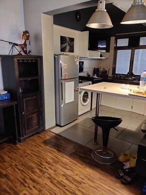 Kitchen in 1 BHK Apartment at Guru Mauli Apartments, Andheri West – for Sale