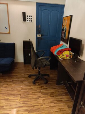 Living Room in 1 BHK Apartment at Guru Mauli Apartments, Andheri West – for Sale