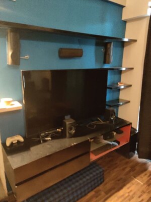 Living Room in 1 BHK Apartment at Guru Mauli Apartments, Andheri West – for Sale