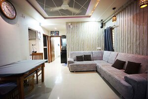 Living Room in 2 BHK Apartment at Nava Naroda – for Sale