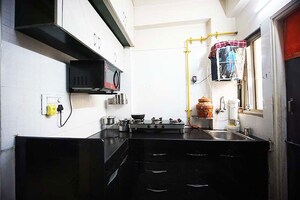 Kitchen in 2 BHK Apartment at Nava Naroda – for Sale