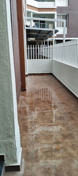 Balcony in 2 BHK Apartment at Shriram Vivaan Park, Lohgaon – for Rent