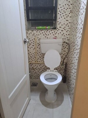 Bathroom in 1 BHK Apartment at Royal Palms Diamond Isle Phase III, Goregaon East – for Rent