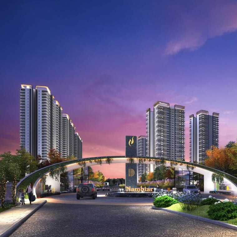 Exterior View, nambiar-district-25 3 Bedroom 1518 Sq.Ft. Apartment In Dommasandra Bangalore 10508846