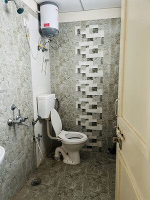 Bathroom in 2 BHK Apartment at Manglam Aadhar, Gandhi Path – for Rent
