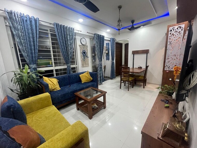 Living Room, saheel-itrend-homes 2 Bedroom 650 Sq.Ft. Apartment In Hinjewadi Pune 10521452