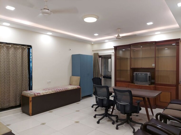 Living Room, haware-silicon-tower 2 Bedroom 1089 Sq.Ft. Apartment In Palm Beach Navi Mumbai 10521459