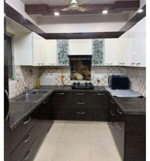 Kitchen in 3 BHK Apartment at Piyush Heights, Sector 89 – for Rent