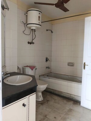 Bathroom in 2 BHK Builder Floor at Palam Vihar Residents Association, Palam Vihar – for Rent