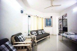 Living Room in 2 BHK Penthouse at Satellite – for Sale