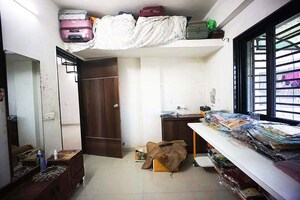 Living Room in 2 BHK Penthouse at Satellite – for Sale