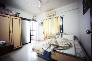Bedroom in 2 BHK Penthouse at Satellite – for Sale