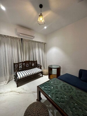 Living Room in 1 BHK Apartment at Versova Shubham Karoti CHS, Andheri West – for Rent