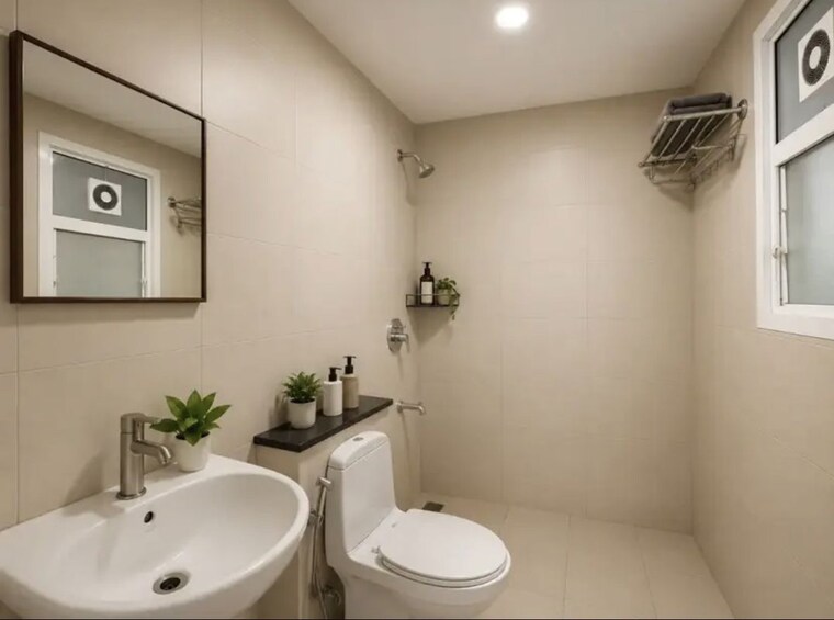 Bathroom, sobha-dream-acres 2 Bedroom 1007 Sq.Ft. Apartment In Panathur Bangalore 10521496