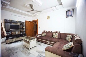 Living Room in 2 BHK Apartment at Ghatlodia – for Sale