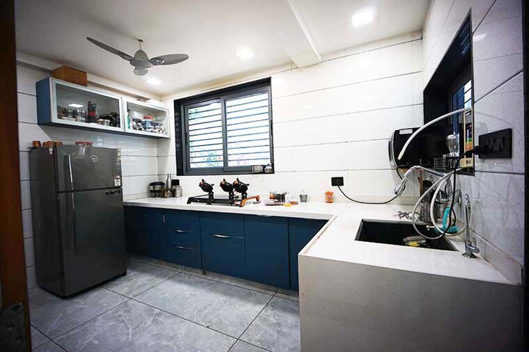 Kitchen, chandlodia 3 Bedroom 100 Sq.Yd. Independent House In Chandlodia Ahmedabad 10521559