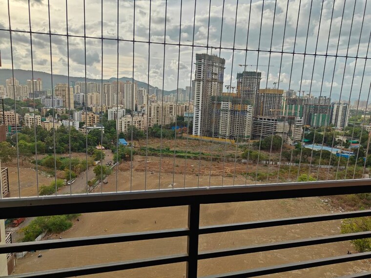 Balcony, risland-the-icon 2 Bedroom 600 Sq.Ft. Apartment In Dhokali Thane 10521499