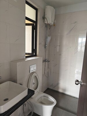 Bathroom in 2 BHK Apartment at Risland The Icon, Dhokali – for Rent