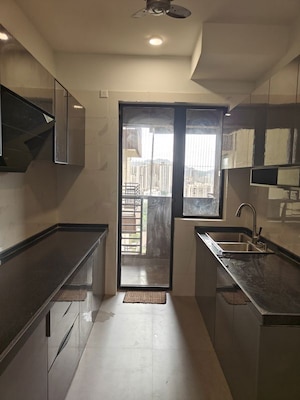 Kitchen in 2 BHK Apartment at Risland The Icon, Dhokali – for Rent