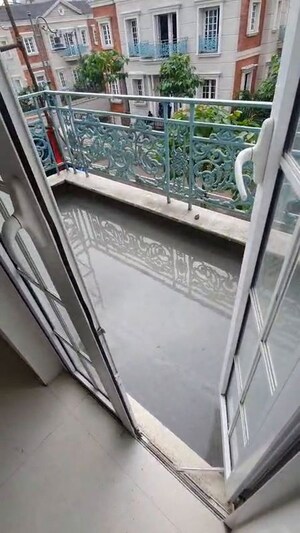 Balcony in 3 BHK Apartment at Lodha Villa Royale, Mankoli – for Rent