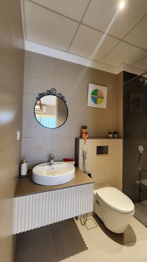 Bathroom in 4 BHK Apartment at Birla Punya, Sangamvadi – for Sale