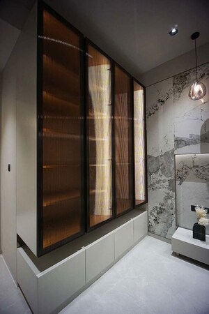 Bathroom in 3 BHK Apartment at Vastral – for Sale