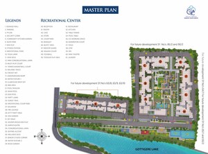 Master Plan in 3 BHK Apartment at GRC Sapphire Spring, Gottigere – for Sale