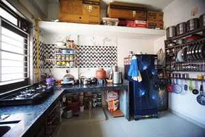 Living Room in 2 BHK Apartment at New Maninagar – for Sale