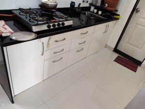 Kitchen in 3 BHK Apartment at Prabhashali Apartment, Erandwane – for Rent