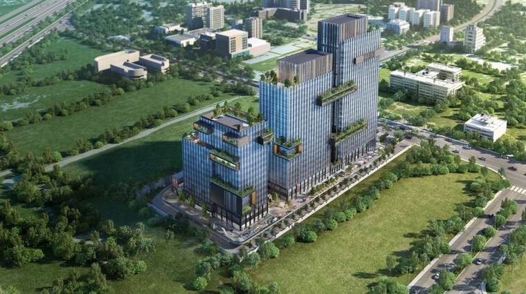 Exterior View, gygy-mentis Commercial Office Space in IT/SEZ 600 Sq.Ft. In Sector 140 Noida Noida 10521758