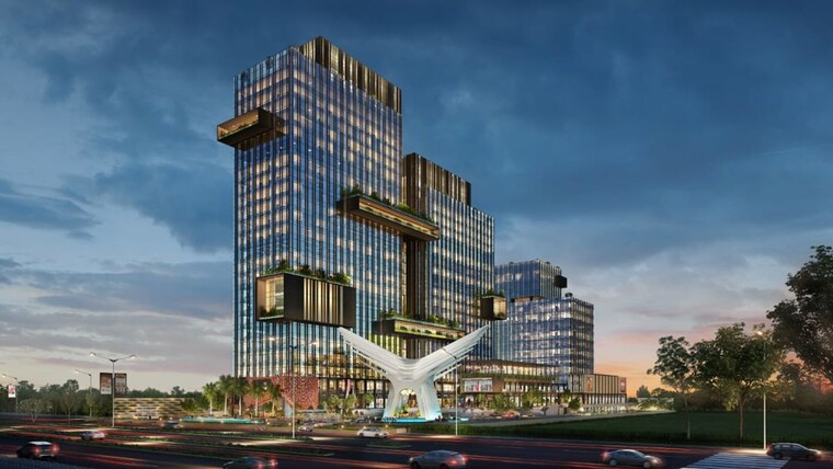 Exterior View, gygy-mentis Commercial Office Space 600 Sq.Ft. In Sector 140 Noida Noida 10521760