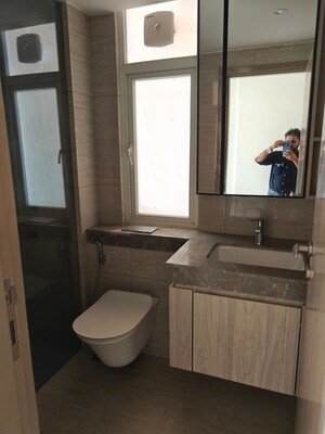 Attached Bathroom in 3 BHK Apartment at DLF Garden City Independent Floors, Sector 92 – for Rent