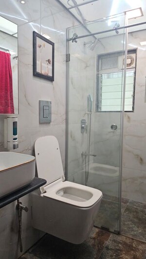 Bathroom in 2 BHK Apartment at Bhagwati Imperia, Ulwe – for Rent