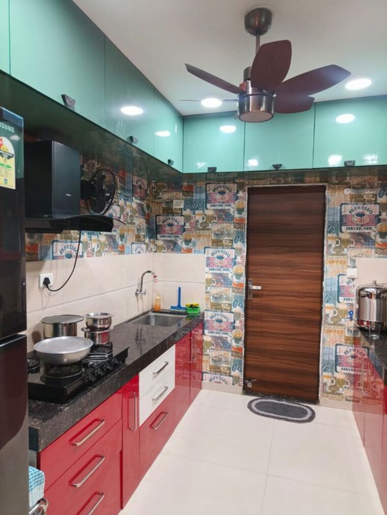 Kitchen, my-casa-mia 3 Bedroom 1450 Sq.Ft. Apartment In Undri Pune 10509969