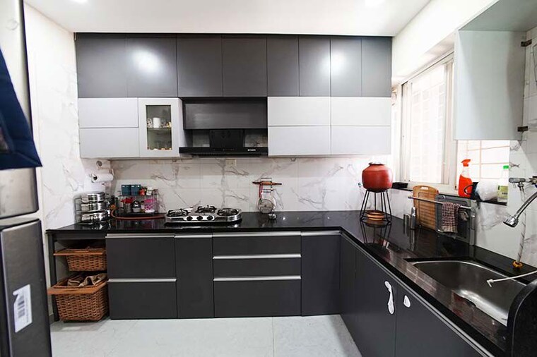 Kitchen, wakad 4 Bedroom 1396 Sq.Ft. Apartment In Wakad Pune 10521824