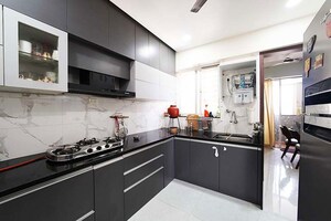 Kitchen in 4 BHK Apartment at Wakad – for Sale