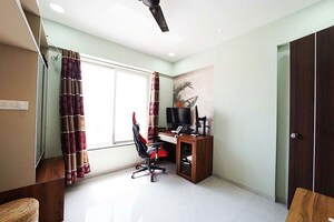 Living Room in 4 BHK Apartment at Wakad – for Sale
