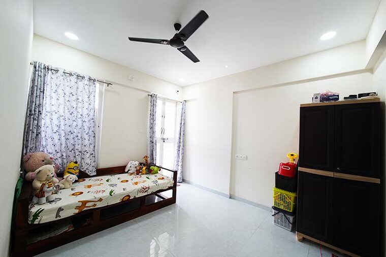 Bedroom, wakad 4 Bedroom 1396 Sq.Ft. Apartment In Wakad Pune 10521824