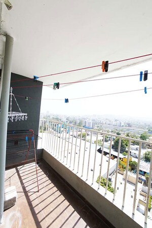 Balcony in 4 BHK Apartment at Wakad – for Sale