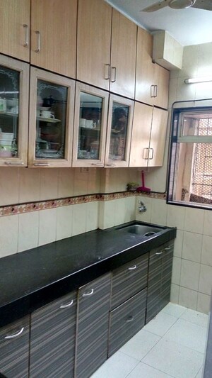 Kitchen in 2 BHK Apartment at Premier Kailash Tower, Powai – for Rent