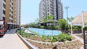 Balcony in 3 BHK Apartment at Kohinoor Courtyard One, Wakad – for Sale
