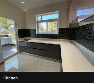 Kitchen in 3 BHK Apartment at Mansarovar – for Sale