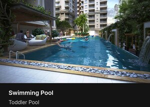 Swimming Pool in 3 BHK Apartment at Mansarovar – for Sale
