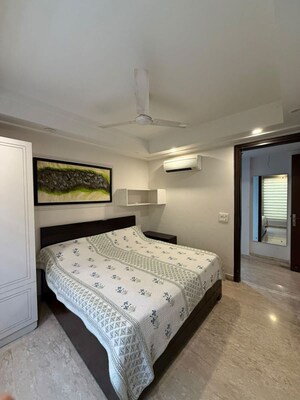 Bedroom in 4 BHK Apartment at Greater Kailash I – for Rent